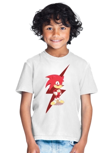  Flash The Hedgehog para Camiseta de los niños