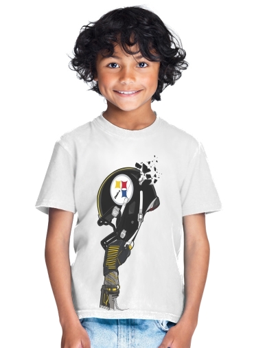  Football Helmets Pittsburgh para Camiseta de los niños