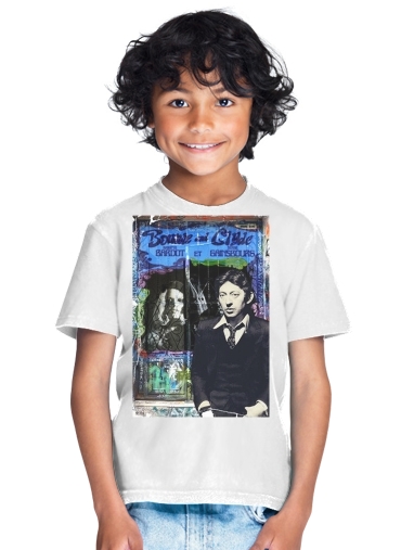  Gainsbourg Smoke para Camiseta de los niños