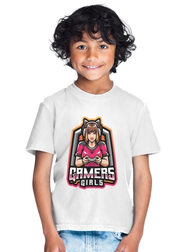  Gamers Girls para Camiseta de los niños