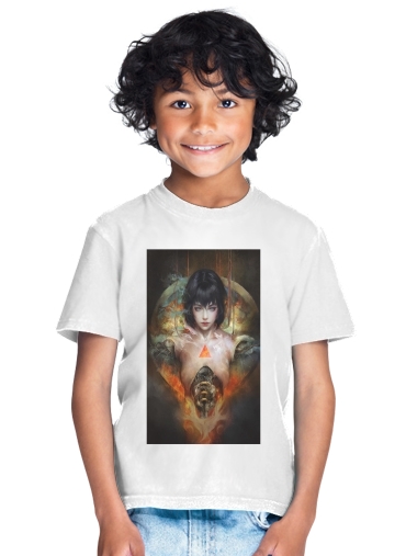 Ghost in the shell Fan Art para Camiseta de los niños