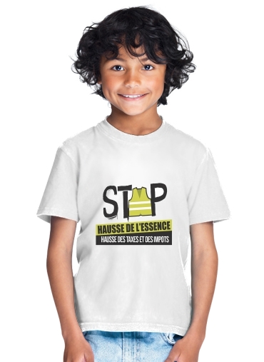  Gilet Jaune Stop aux taxes para Camiseta de los niños