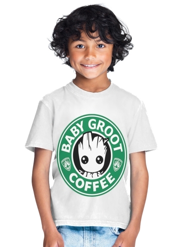  Groot Coffee para Camiseta de los niños