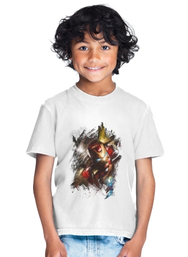  Grunge Ironman para Camiseta de los niños