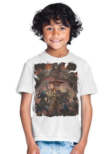  Gwyn Lord Dark souls para Camiseta de los niños