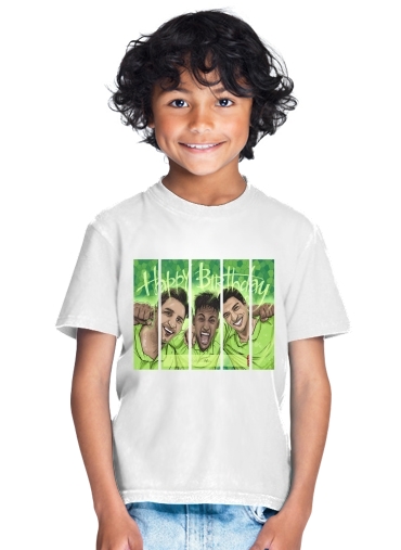  Happy Birthday MSN  para Camiseta de los niños
