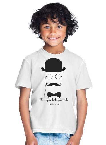  Hercules Poirot Quotes para Camiseta de los niños