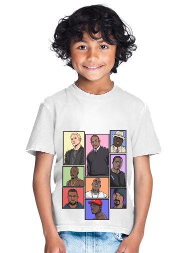  Hip Hop Legends para Camiseta de los niños
