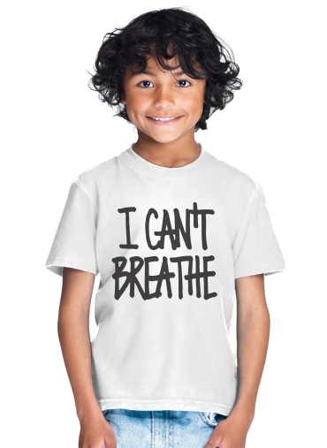  I cant breathe para Camiseta de los niños