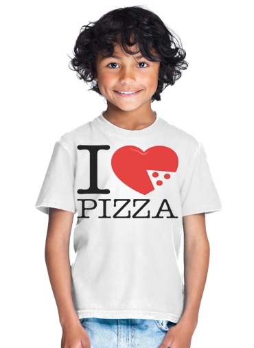  I love Pizza para Camiseta de los niños