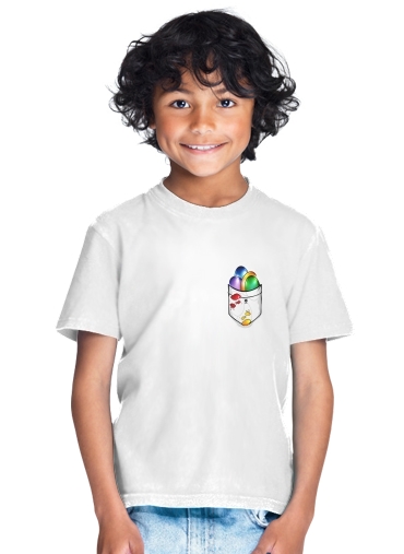  Infinity Gem Mind para Camiseta de los niños