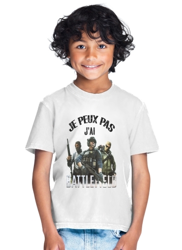  Je peux pas jai battlefield para Camiseta de los niños