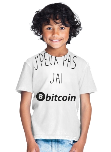  Je peux pas jai bitcoin para Camiseta de los niños
