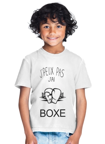  Je peux pas jai Boxe para Camiseta de los niños