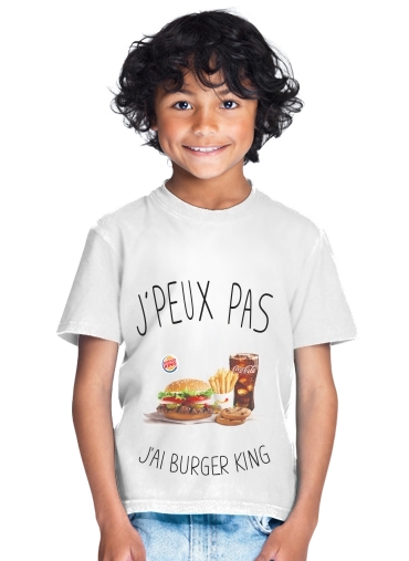  Je peux pas jai Burger King para Camiseta de los niños