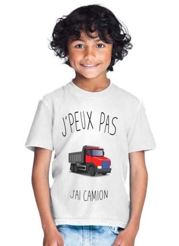  Je peux pas jai camion para Camiseta de los niños