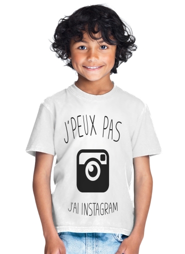  Je peux pas jai instagram para Camiseta de los niños