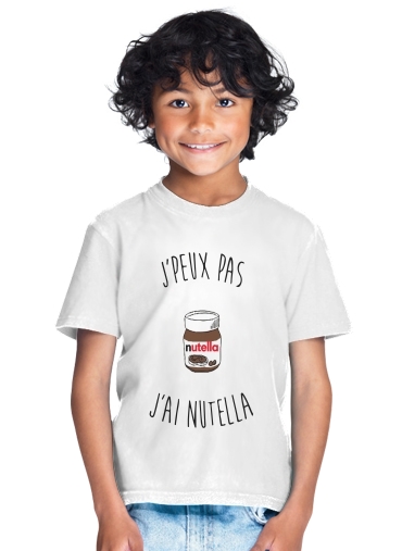  Je peux pas jai nutella para Camiseta de los niños