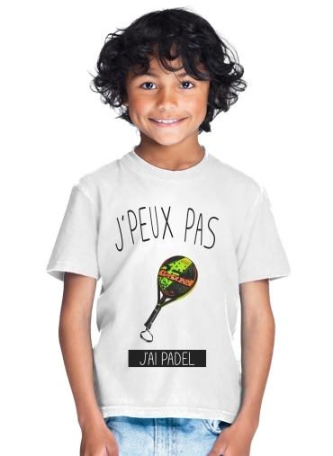  Je peux pas jai Padel para Camiseta de los niños