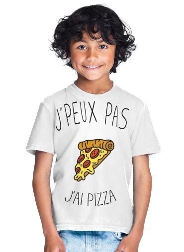  Je peux pas jai pizza para Camiseta de los niños