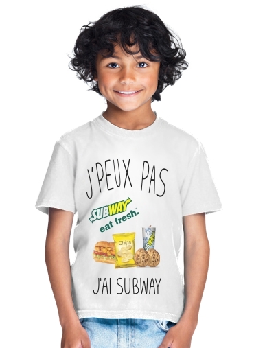  Je peux pas jai subway para Camiseta de los niños