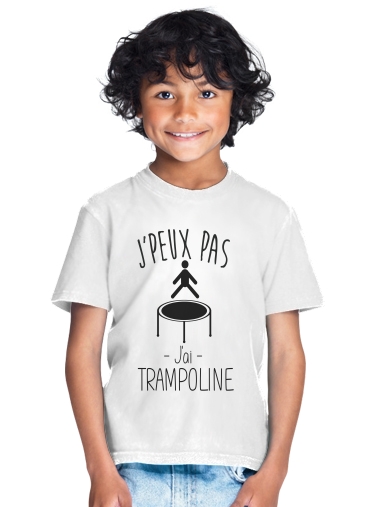  Je peux pas jai trampoline para Camiseta de los niños