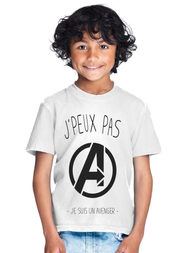  Je peux pas je suis un Avenger para Camiseta de los niños
