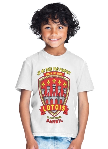  Je suis lotois para Camiseta de los niños