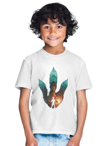  Jurassic Footprint para Camiseta de los niños