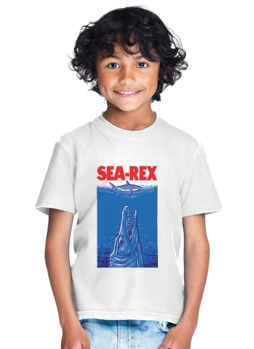  Jurassic World Sea Rex para Camiseta de los niños