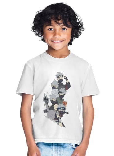  Kakashi Evolution para Camiseta de los niños