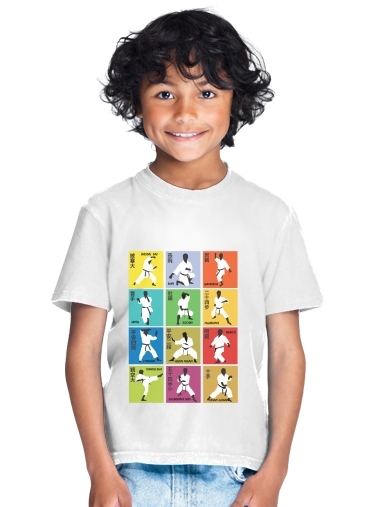 Karate techniques para Camiseta de los niños