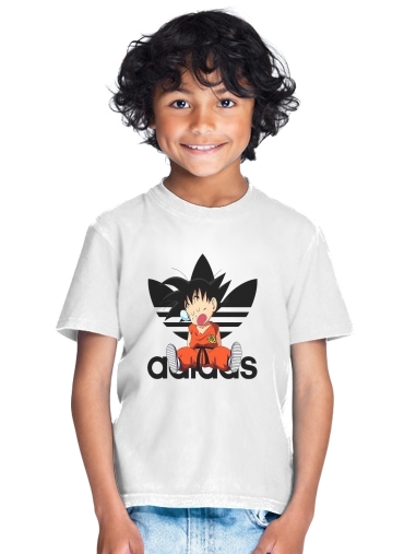  Kid Goku Adidas Joke para Camiseta de los niños