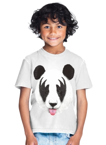  Kiss of a Panda para Camiseta de los niños
