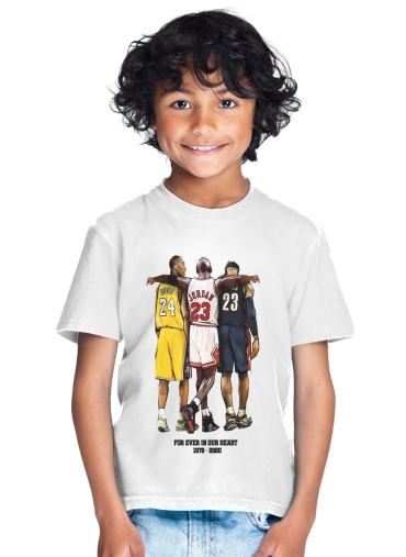  Kobe Bryant Black Mamba Tribute para Camiseta de los niños