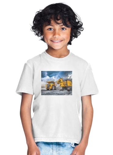 komatsu construction para Camiseta de los niños
