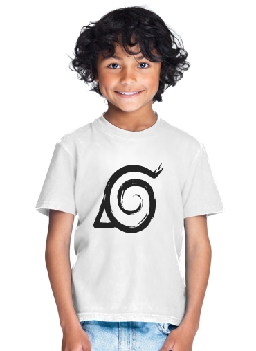  Konoha Symbol Grunge art para Camiseta de los niños
