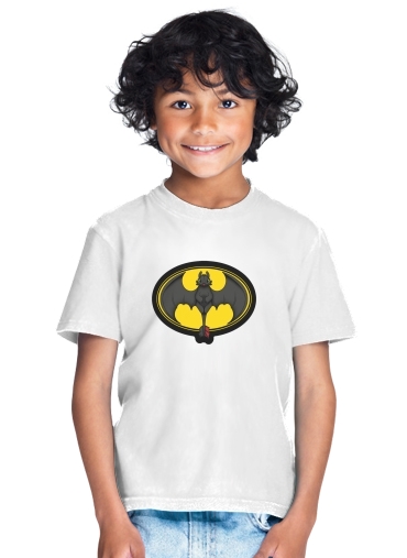  Krokmou x Batman para Camiseta de los niños