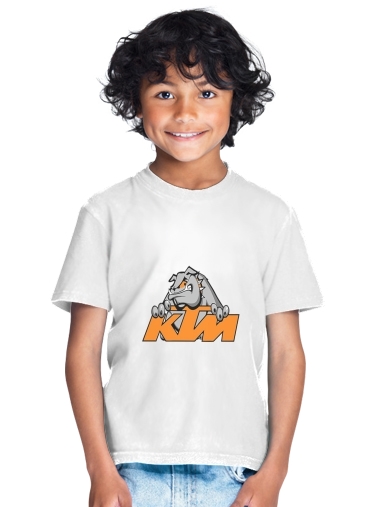  KTM Racing Orange And Black para Camiseta de los niños