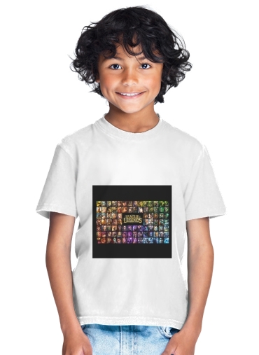  League Of Legends LOL - FANART para Camiseta de los niños