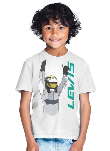  Lewis Hamilton F1 para Camiseta de los niños