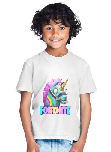   Videojuegos de Unicorn Fortnite para Camiseta de los niños