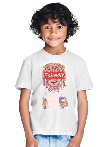  Lil Pump ESKETIT Peep Uzi Yachty XAN Supreme Xanax para Camiseta de los niños