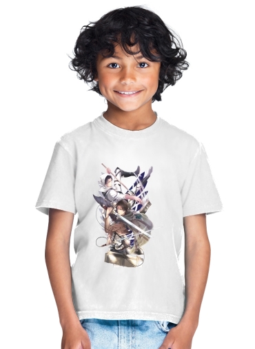  Livai Attack on Titan para Camiseta de los niños