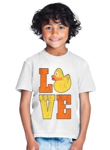  Love Ducks para Camiseta de los niños