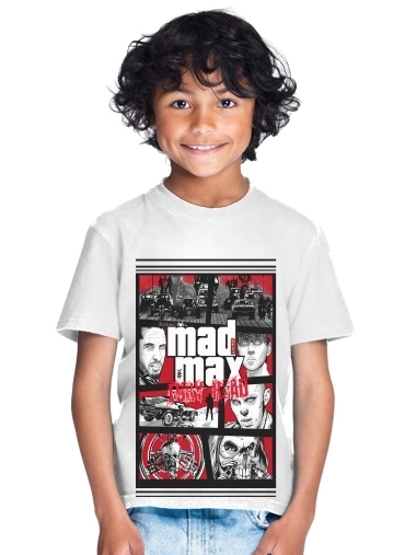  Mashup GTA Mad Max Fury Road para Camiseta de los niños