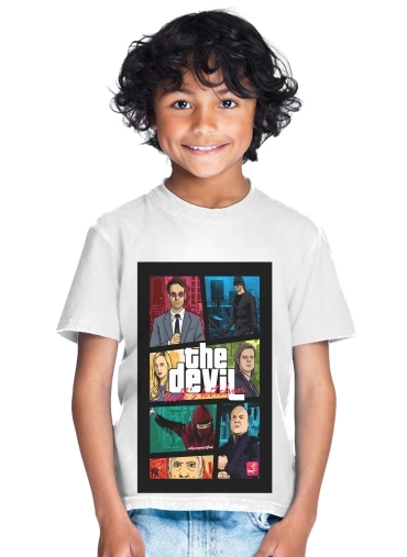 Mashup GTA The Devil para Camiseta de los niños