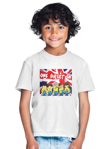  Minions mashup One Direction 1D para Camiseta de los niños