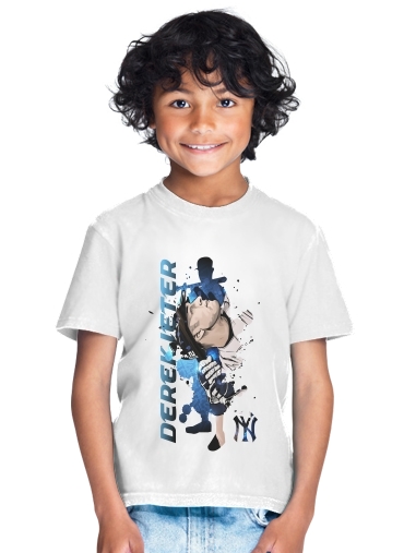  MLB Legends: Derek Jeter New York Yankees para Camiseta de los niños