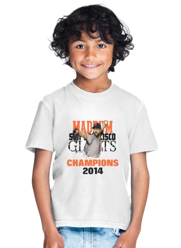  MLB Stars: Madison Bumgarner - Giants San Francisco para Camiseta de los niños